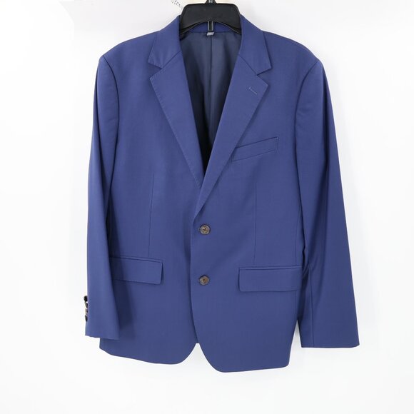 Bonobos sport coat mens 40S Blue Vitale Barberis wool Cashmere Blazer Slim fit